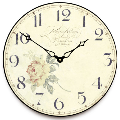 Achillee Karin Nilsson Angel Dial Wall Clock - 36cm