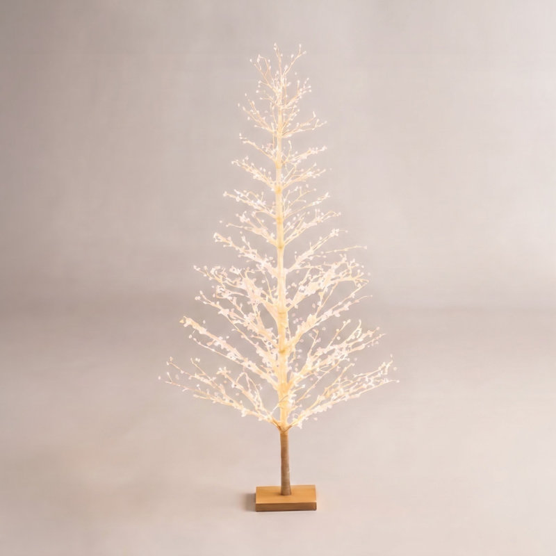 Bouleau blanc avec lumières DEL, 70.87"