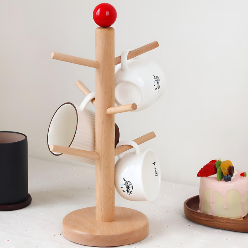 Porte-gobelet vertical non perforé Beech