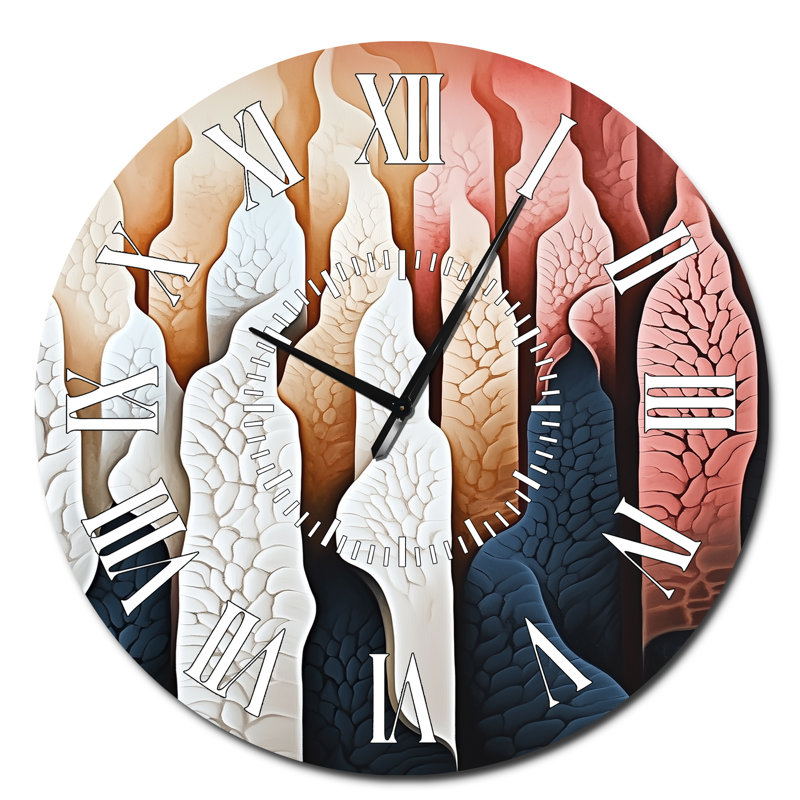 Horloge murale Boho, Surdimensionné