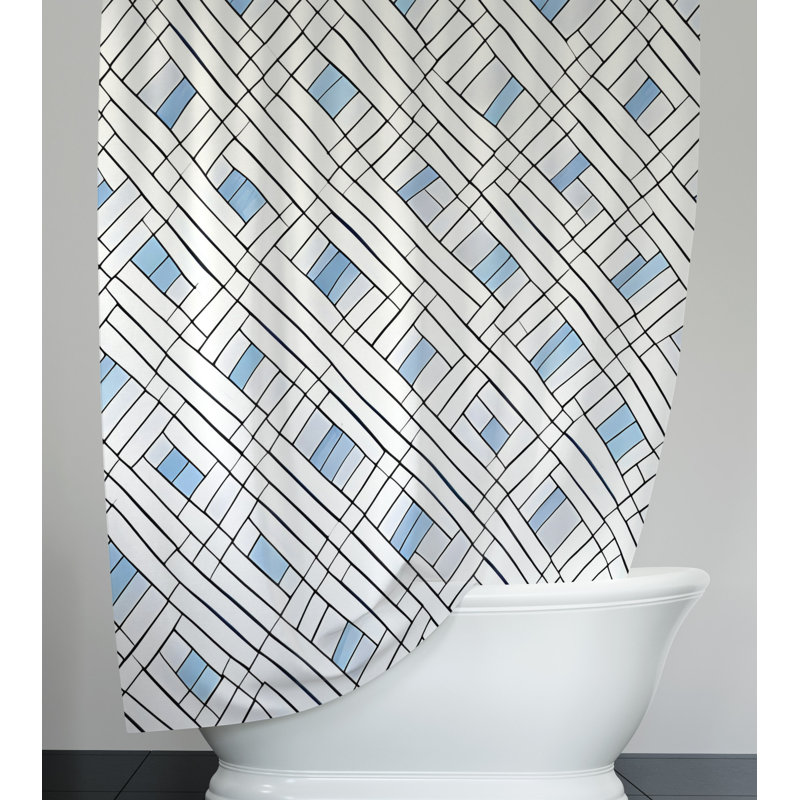 Rideau de douche Cristbal, H 83 po x l 70 po