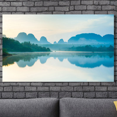 « krabi thaïlande 2 », impression sur toile tendue