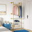 Abriannah 178cm H Wall Mounted Clothes Rack