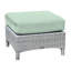 Bella Wicker Teak Outdoor Ottoman-809724667-809724668