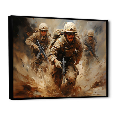 Désert militaire du désert - Art mural militaire