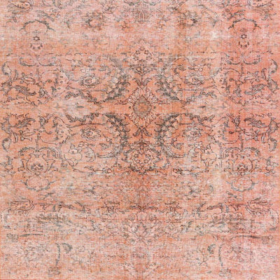 Tapis contemporain rose