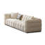 Coussin modulaire 110,24 "blanc 100% polyester