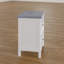 Worcester 38cm W Solid + Manufactured Wood Bedside Table-26400290
