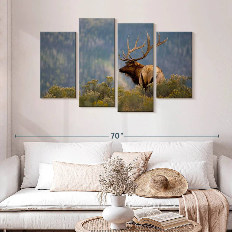 Grand wapiti Brampt