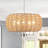 5 - Light Dimmable Candle Chandelier – Rustic Farmhouse Ceiling Fixture For Home Decor-1492469628