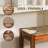 Nessie Seagrass Wood Bench