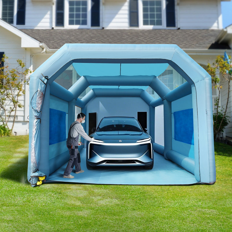 Tent, 330cm H x 800cm W x 450cm D