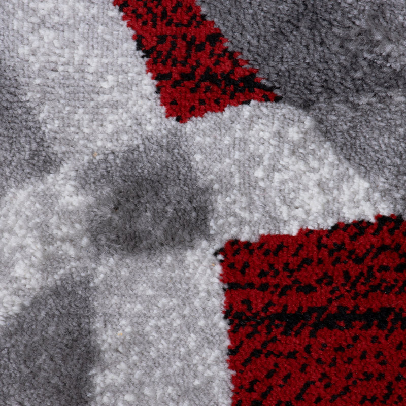 Hazzard Abstract Area Rug, Rectangle 120 x 170cm