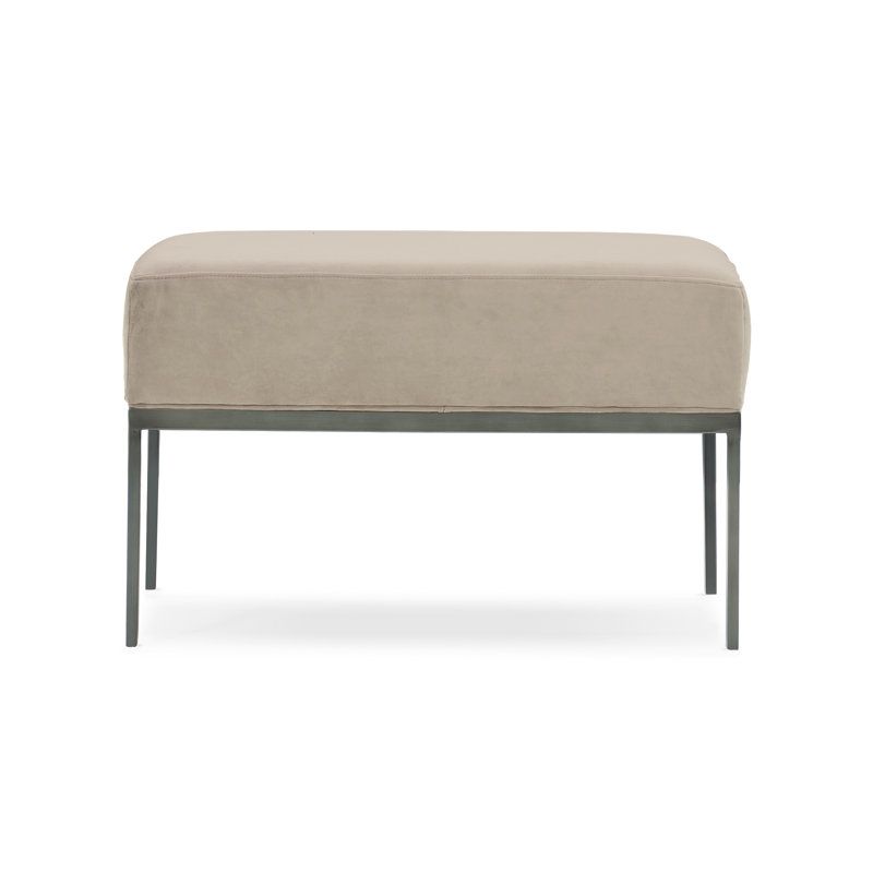 Modern Expressions Velvet Upholstered Bench