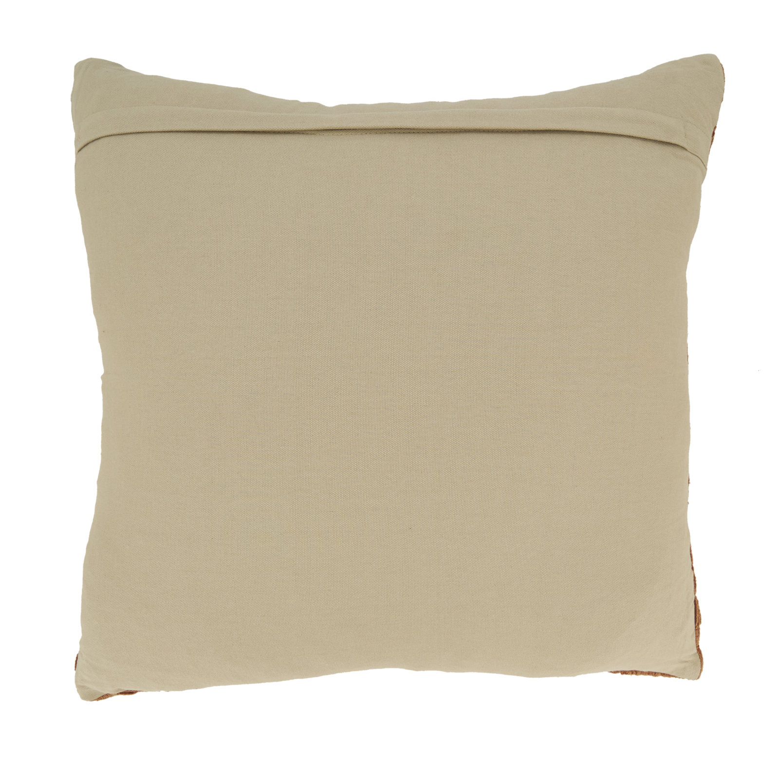Textured Waffle Weave Pillow Cover, Polyester, Orange