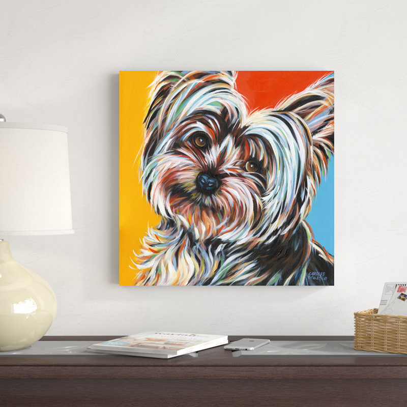 Sweet Yorkie II, H 20 po x l 20 po x P 1,25 po