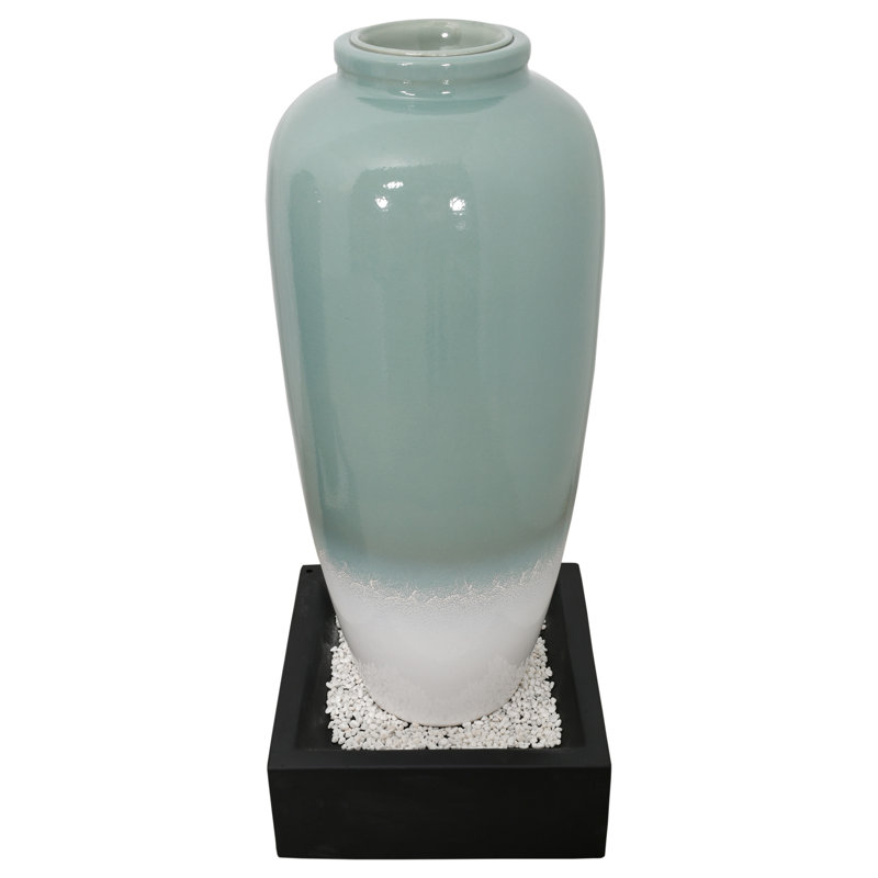 Fontaine en porcelaine, Blue
