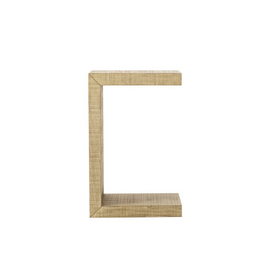 Bustamante Modern Classic Wood Pull Up End Table