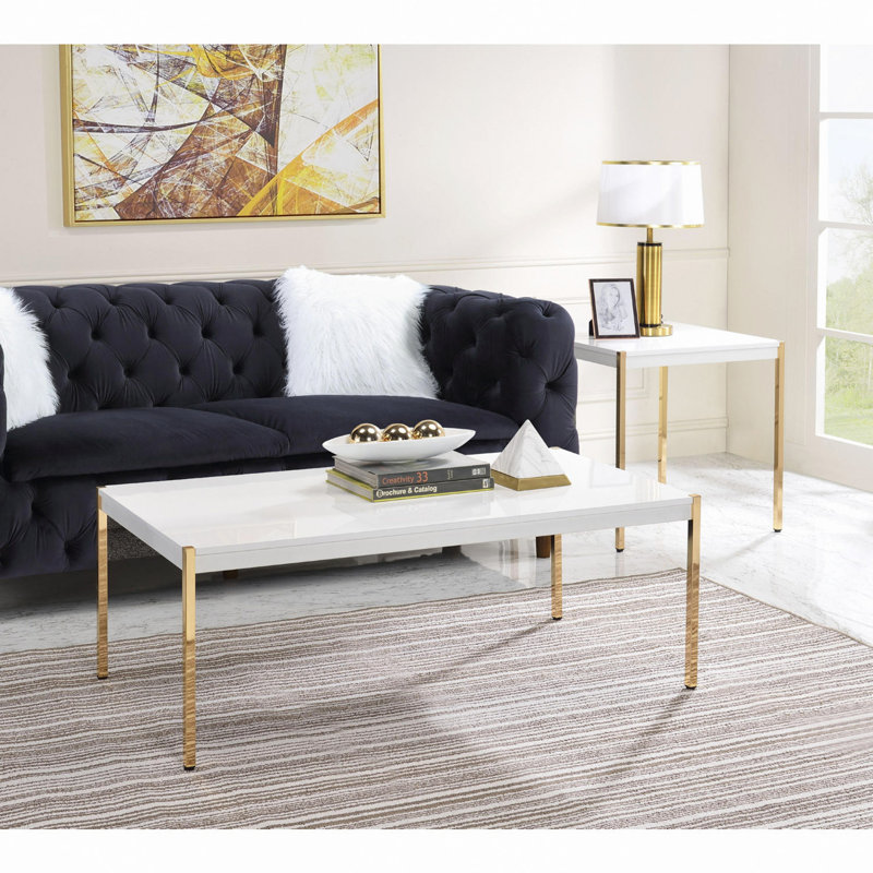 Table basse rectangulaire
