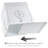 Vintage White Resin Tissue Box Cover Bathroom Tray Tumbler