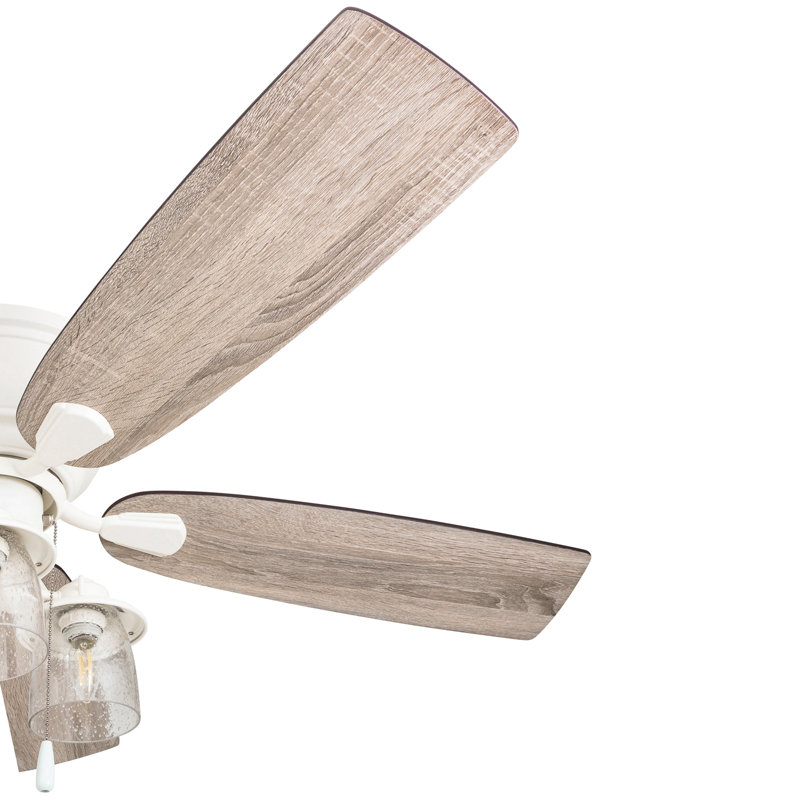 Cuevas 52'' Ceiling Fan with Light Kit, White