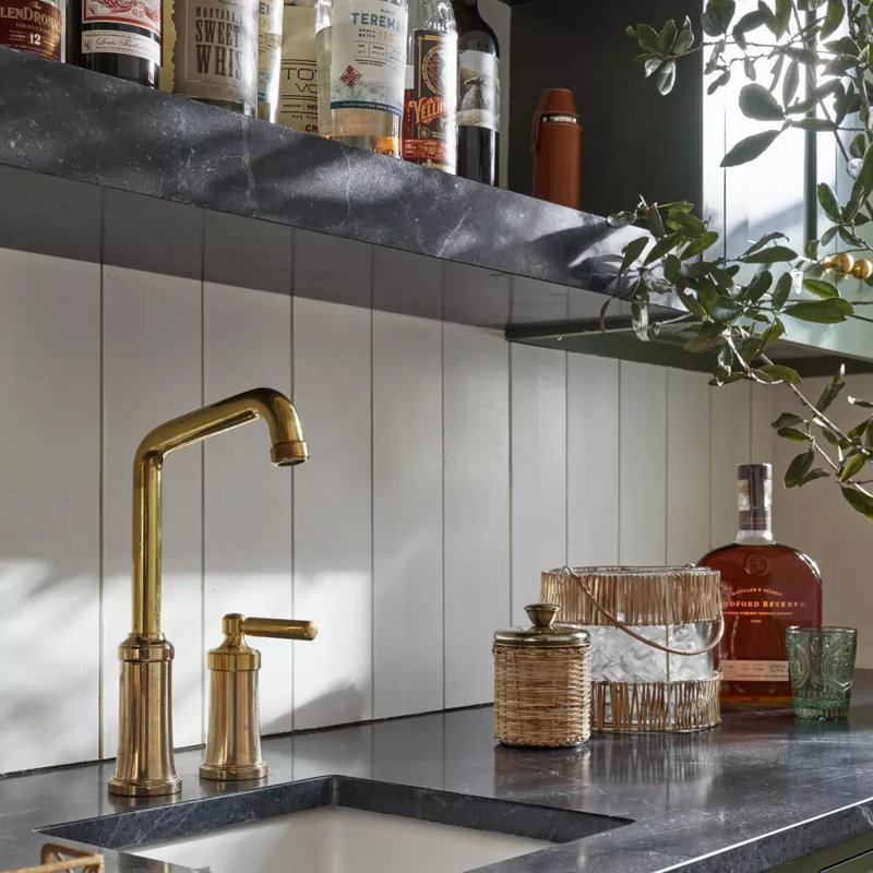 Quincy™ Bar Faucet, Unlacquered Brass