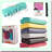 QuickDry Cotton Beach Towel Set - 6 Pack Oversized 39x70 with Chair Bands for Pool & Swimming