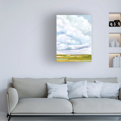 Art sur toile Victoria Borges «Lucid Skies II»
