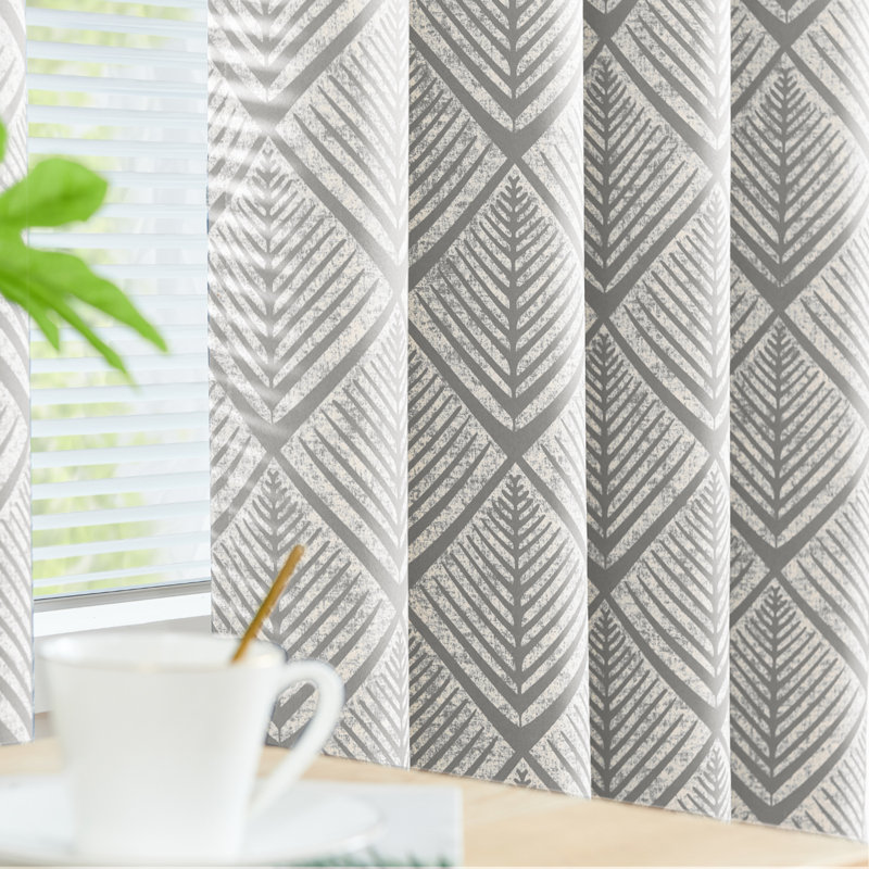 Paire de rideaux obscurcissant Meghanne, gris, L 50 po x L 84 po