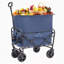 Chariot pliable pliable avec roulettes-112369202