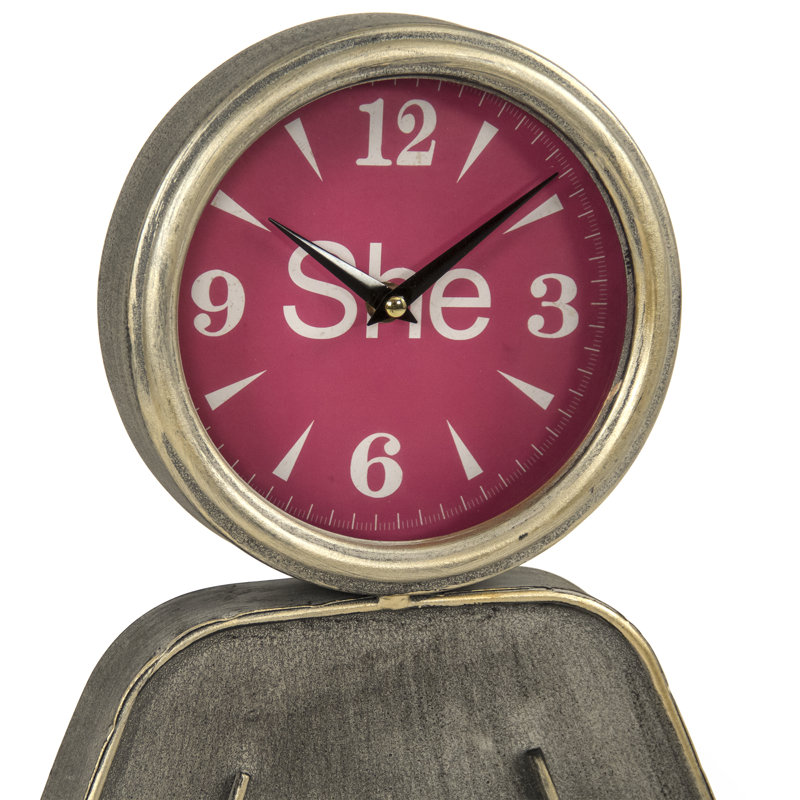 Iosten Metal Analog Wall Clock