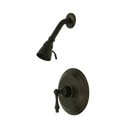 Vintage Thermostatic Pressure Balanced Shower Faucet with Metal Lever Handles, Oil Rubbed Bronze