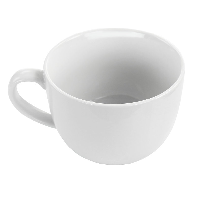 Ensemble de 4 tasses à café en céramique fine de 25 onces Martha Stewart