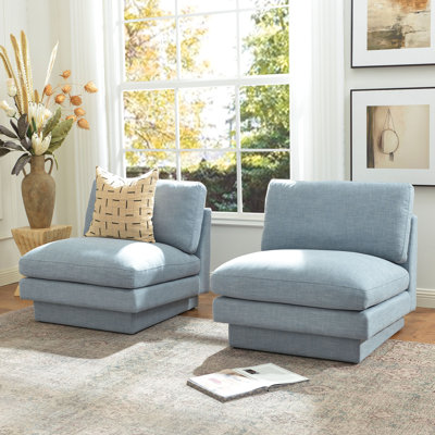 Fauteuil de chambre rembourré 34 po