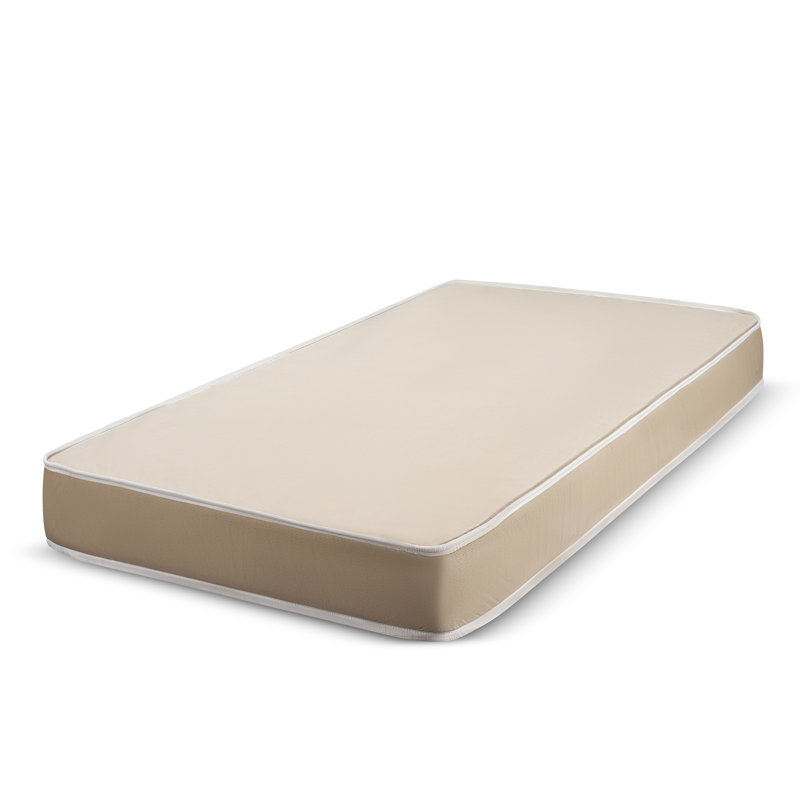Matelas en mousse 5 po avec housse en tissu durable, Simple très long