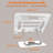 17 Storeys Book Reading Stand,360°rotating Base Book Holder For Reading Hands Free,cookbook Stand, Foldable Desktop Stand For Desk Kids,computer,textbook