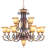Ahran 13 - Light Steel Chandelier