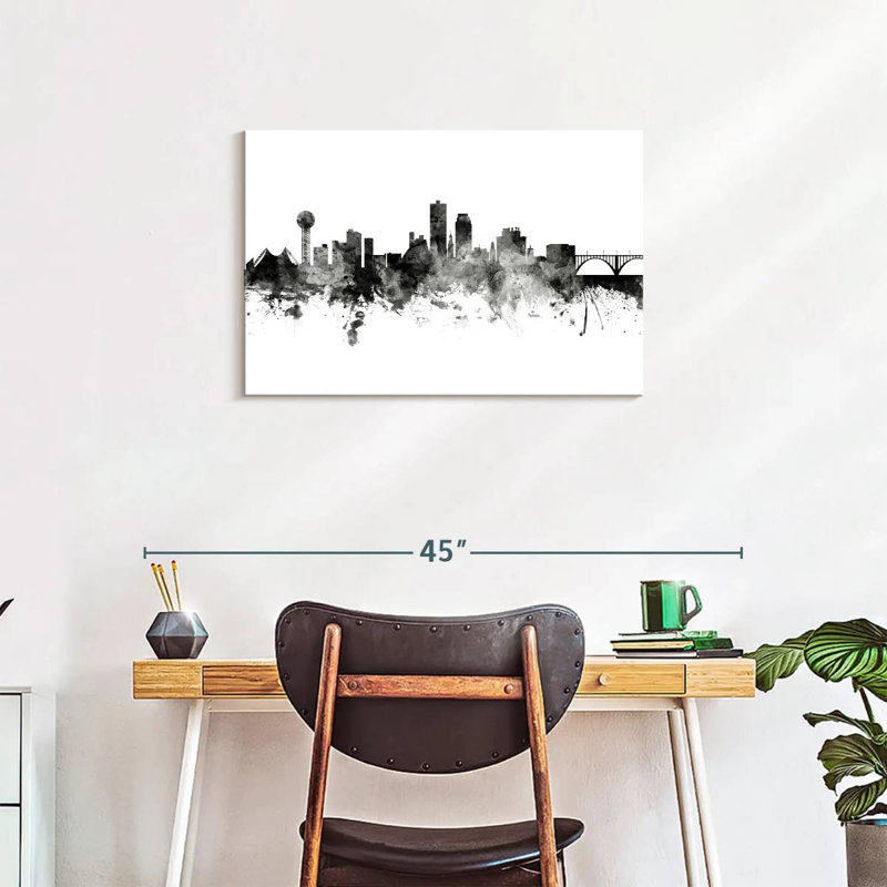 Knoxville, Tennessee Skyline II, H 20 po x l 30 po
