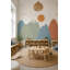 Papier peint pastel beige avec nuages doux-865451431-865451433
