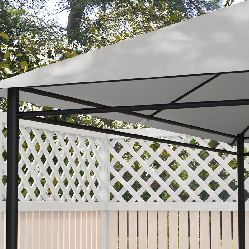 Outsunny Polyester for Gazebo, Light Gray