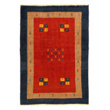 Hidemitsu One-of-a-Kind Rectangle 3'11'' X 5'4'' Hand Knotted Area Rug