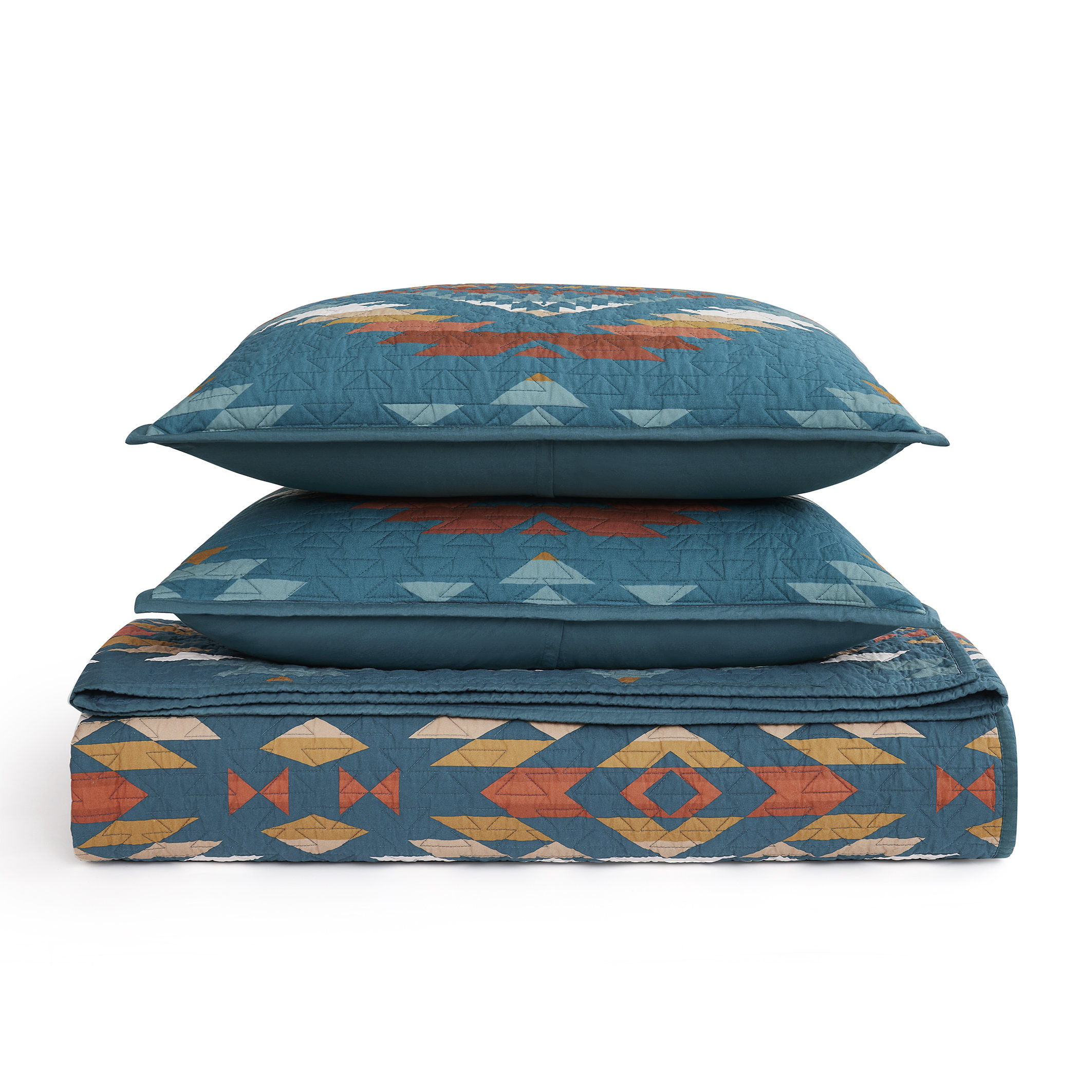 Pendleton Summerland Coverlet Set King - King Coverlet + 2 Shams
