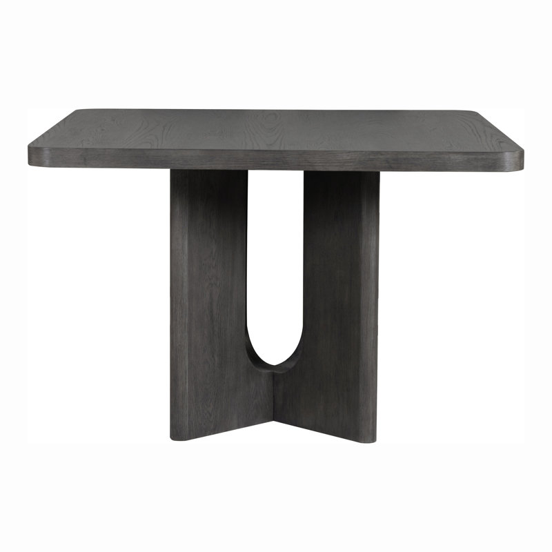 Doloros Counter Height Dining Table Set, Ash Gray, 5 Pieces: Table, 4 Chairs
