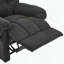 Fauteuil inclinable manuel surchargé - gris foncé-1470350948