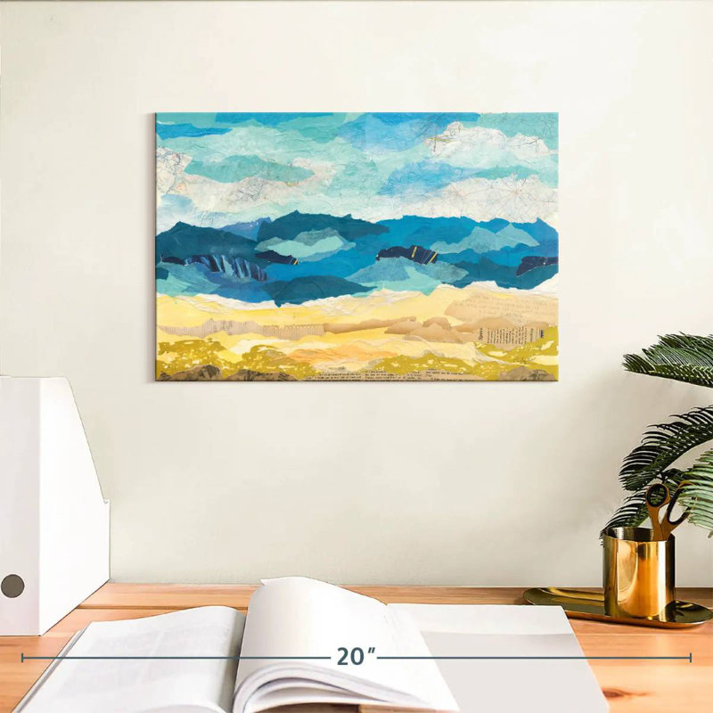 Avery Abstract Coastal I, 8" H x 12" W