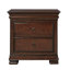 Nouvelle table de chevet Lou à 2 tiroirs en bois massif-88410360