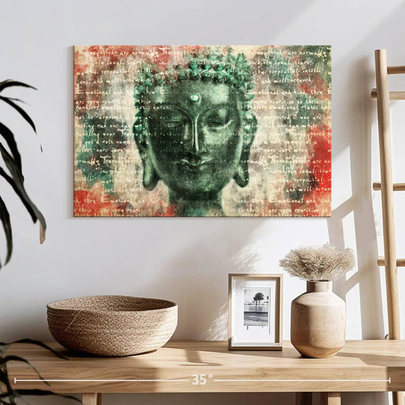 Bouddha zen Leisha, H 16 po x l 24 po