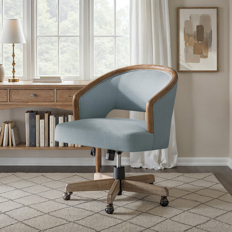 Chaise de bureau Ackeron Faithe, Bleu
