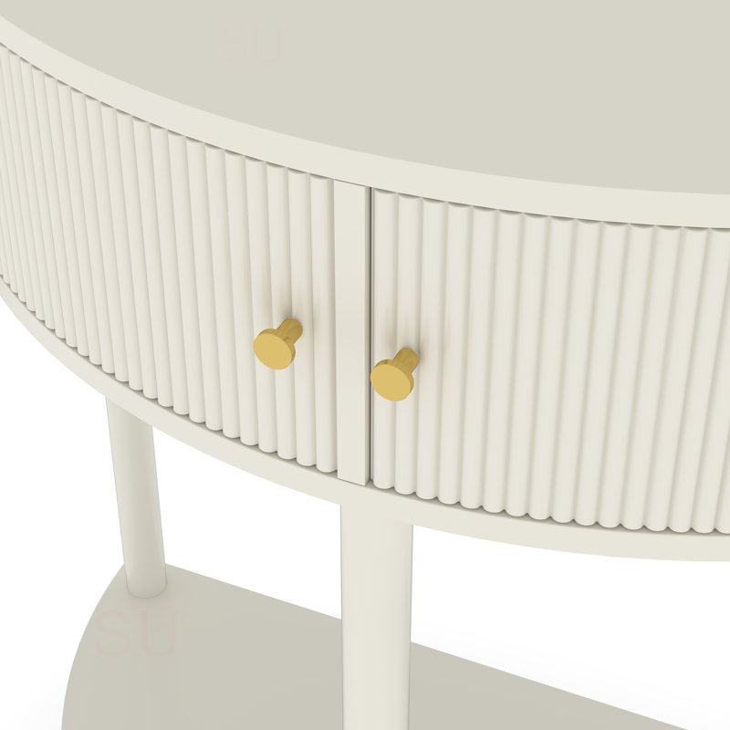 Console Arti-Crafted, Cream White