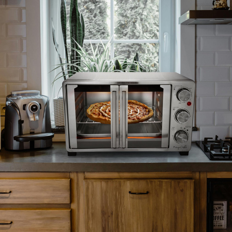 Four grille-pain électrique multifonctionnel avec rôtissoire 25 litres MegaChef
